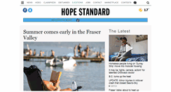 Desktop Screenshot of hopestandard.com